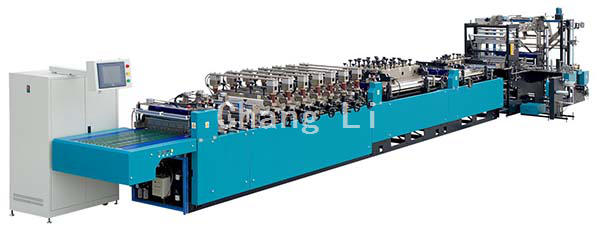 高速三邊封（四伺服）拉鏈站立制袋機(jī)